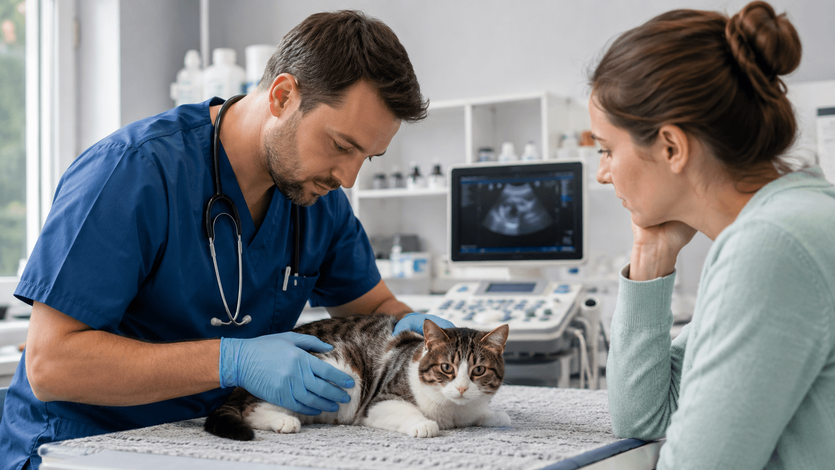 Zatkanie cewki u kota – objawy, pilna pomoc, diagnostyka i leczenie zabiegowe